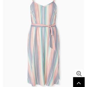 Torrid flowy midi dress